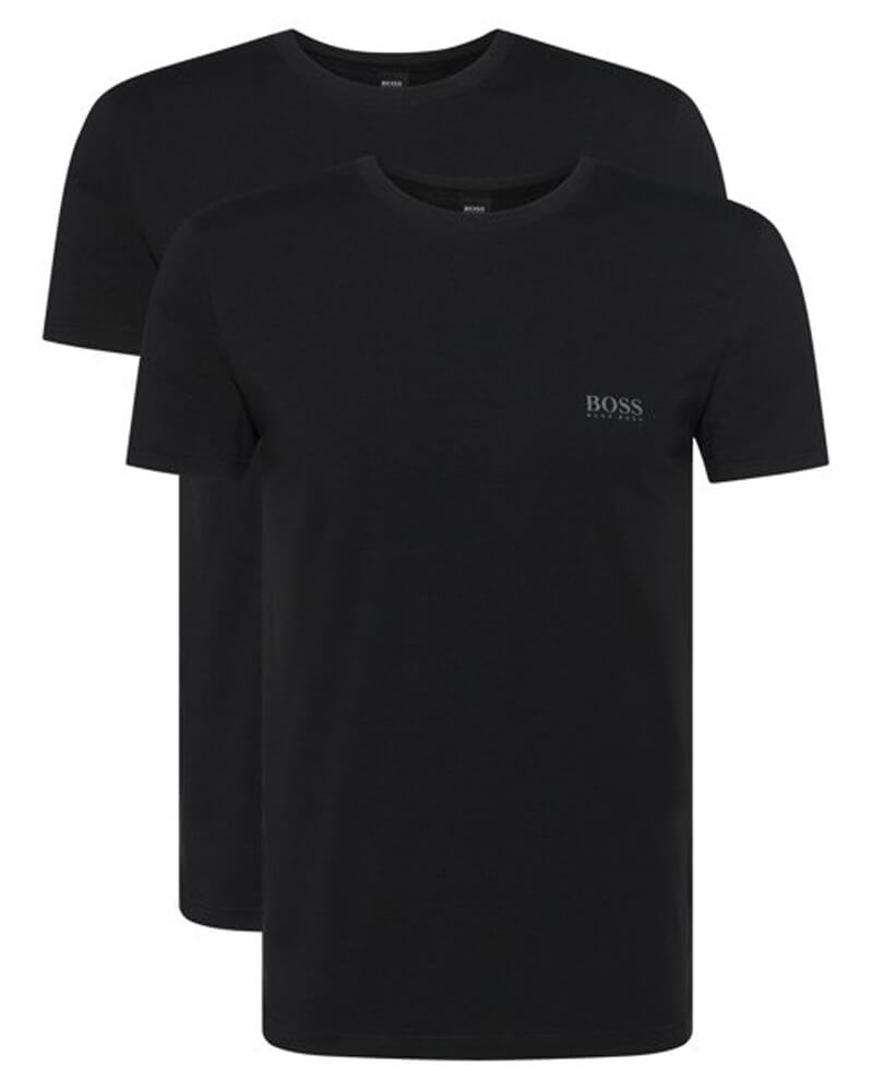 Boss Hugo Boss 2-pack T-Shirt Black - Str. M   2 stk.