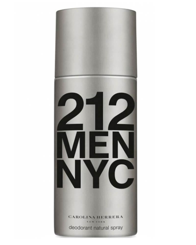 10: Carolina Herrera 212 Men NYC Deodorant Spray 150 ml