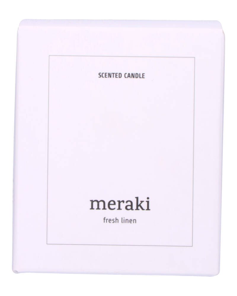 Meraki Scented Candle Fresh Linen 200 g billede