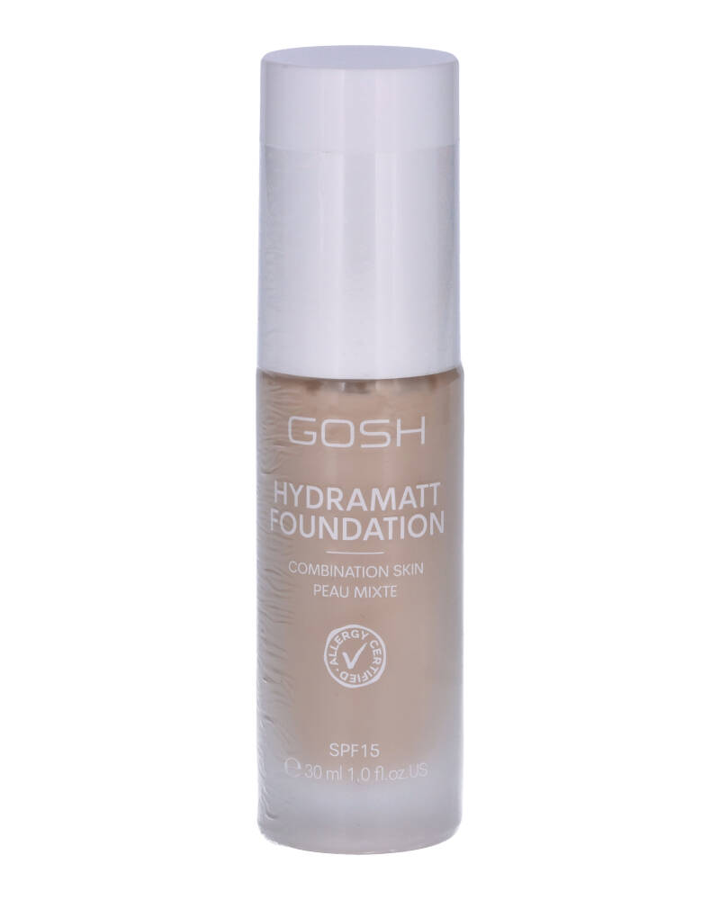 Gosh Hydramatt Foundation Combination Skin Peau Mixte 004N Light 30 ml billede