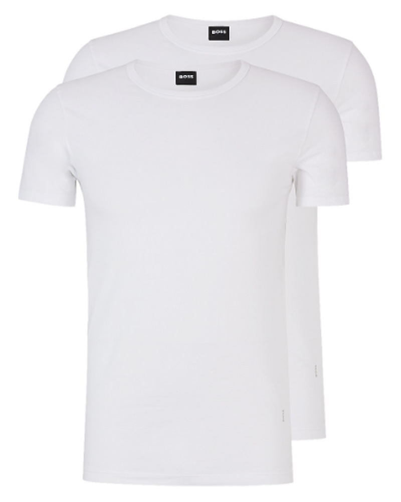 Boss Hugo Boss 2-pack T-Shirt Hvid - Str. XXL   2 stk.