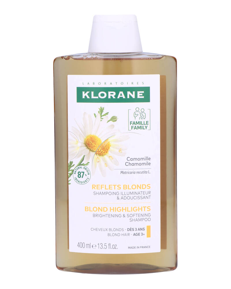 Klorane Kamille Shampoo Til Lyst Hår 400 ml