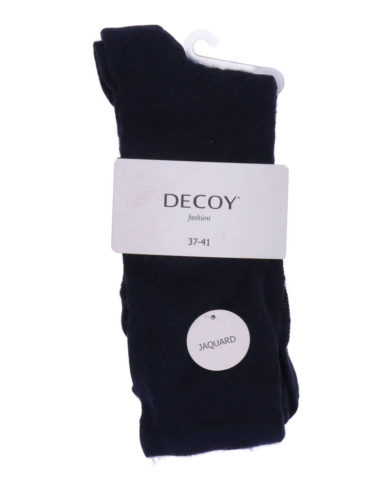 Decoy Jaquard Socks Navy 37-41