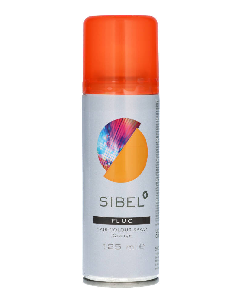Sibel Fluo Hair Colour Spray Orange - Art P001148 125 ml
