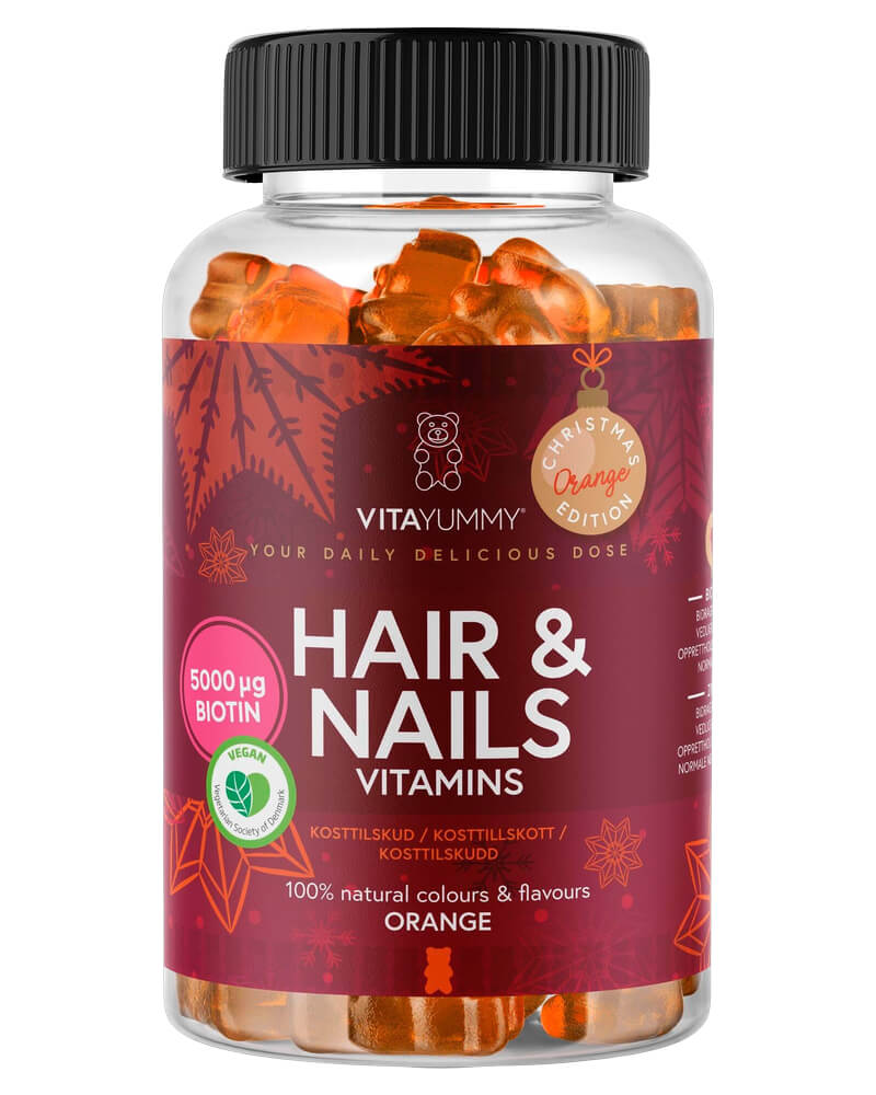 Vitayummy Hair & Nails Orange 160 g 1 stk. billede