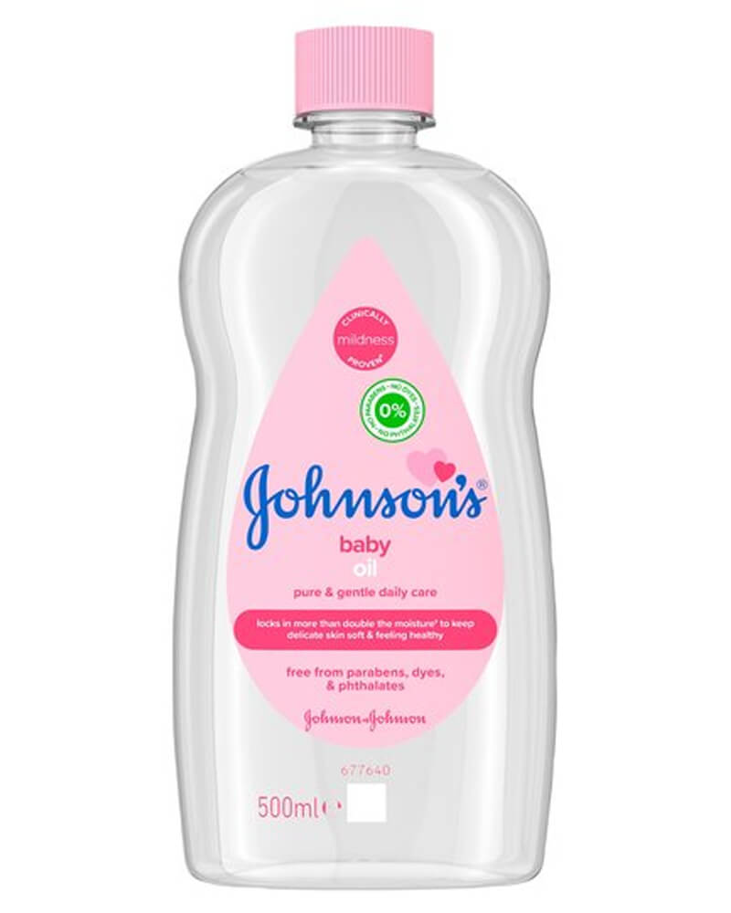 Johnsons Baby Oil 500 ml billede