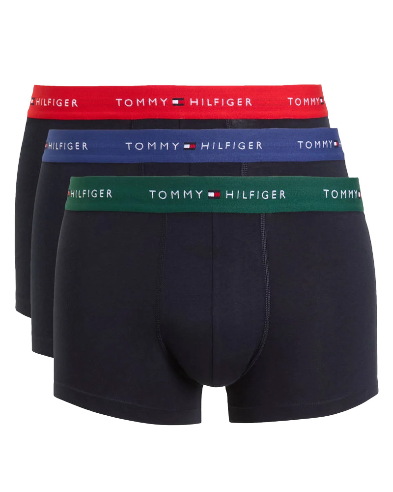 Tommy Hilfiger Signature Cotton Essentials Trunk 3-Pack Str. S