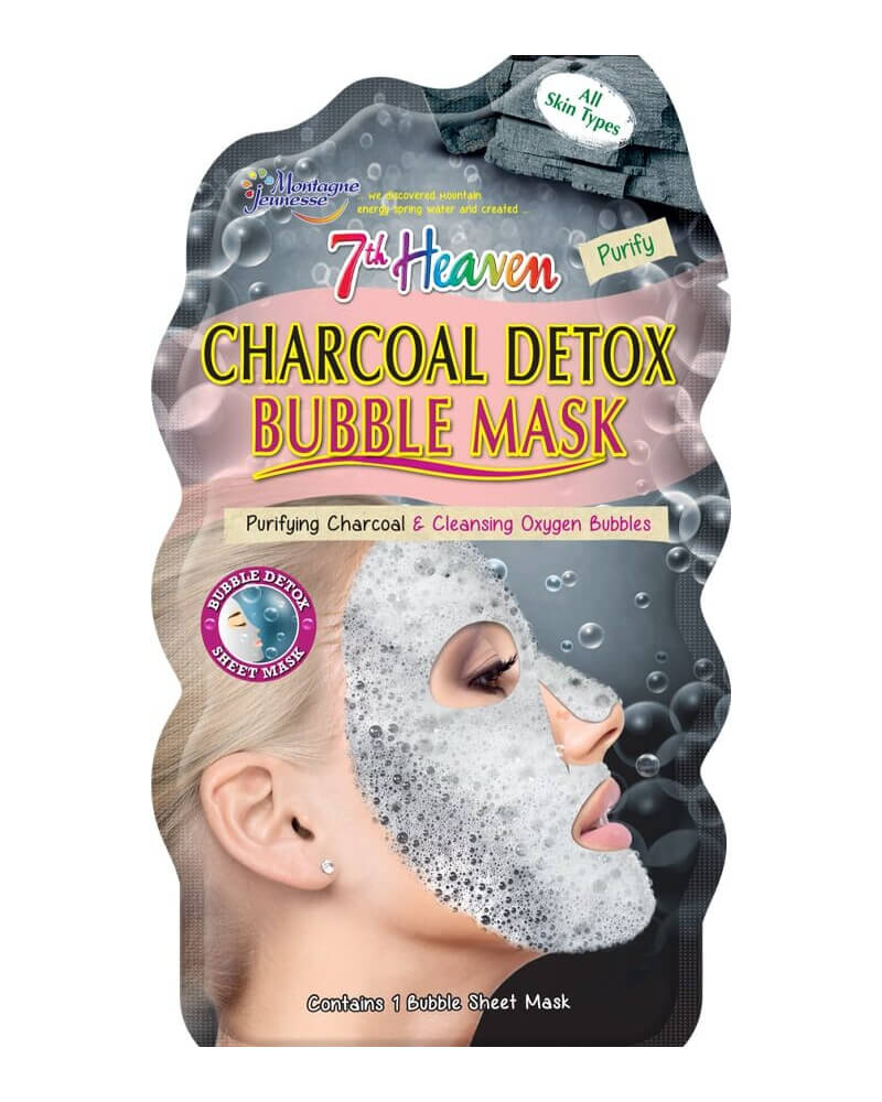 Billede af 7th Heaven Charcoal Detox Bubble Mask 10 g 1 stk.