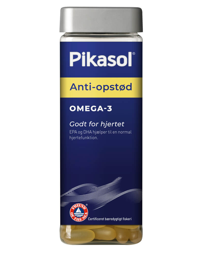 Pikasol Anti-Opstød Omega-3   120 stk. billede