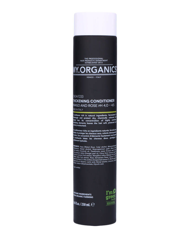 My.Organics The Organic Thickening Conditioner Mango And Rose 250 ml billede