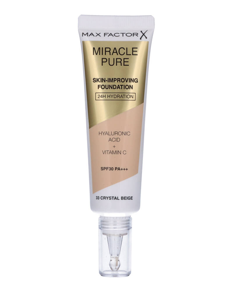 Max Factor Miracle Pure Skin-Improving Foundation - 33 Crystal Beige 30 ml