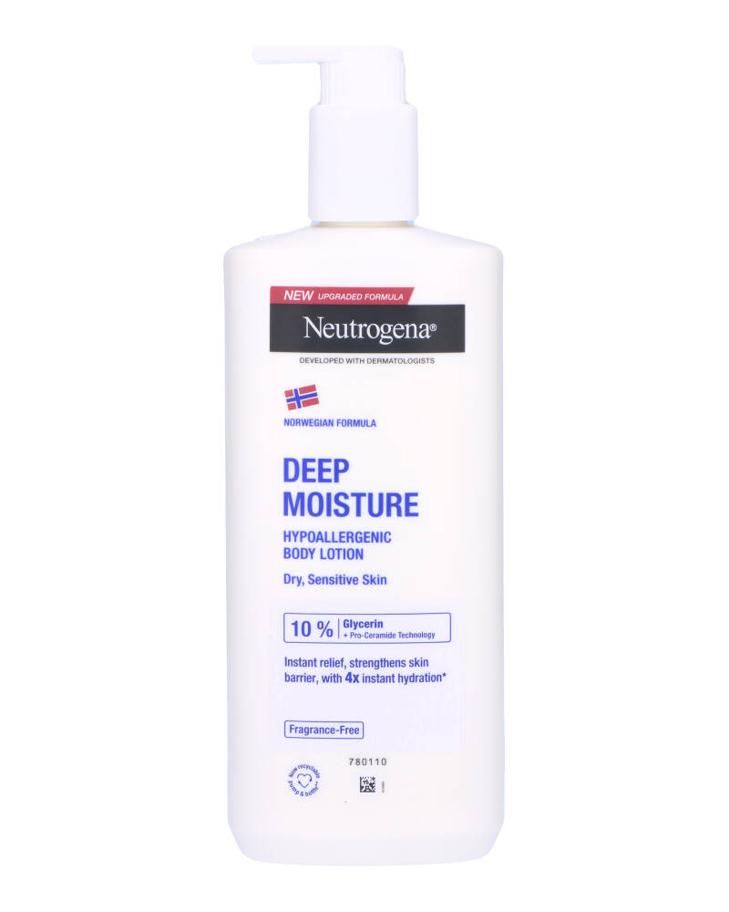 Neutrogena Deep Moisture Hypoallergenic Body Lotion 400 ml billede