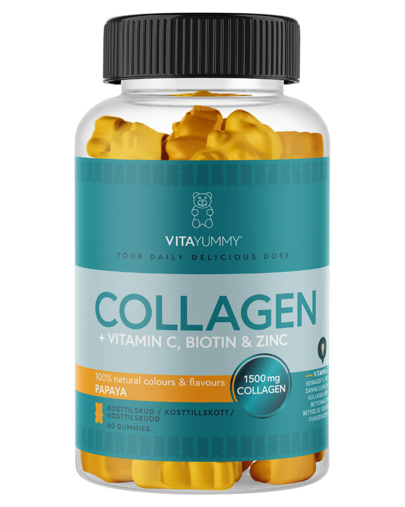 VitaYummy Collagen Papaya   60 stk. billede