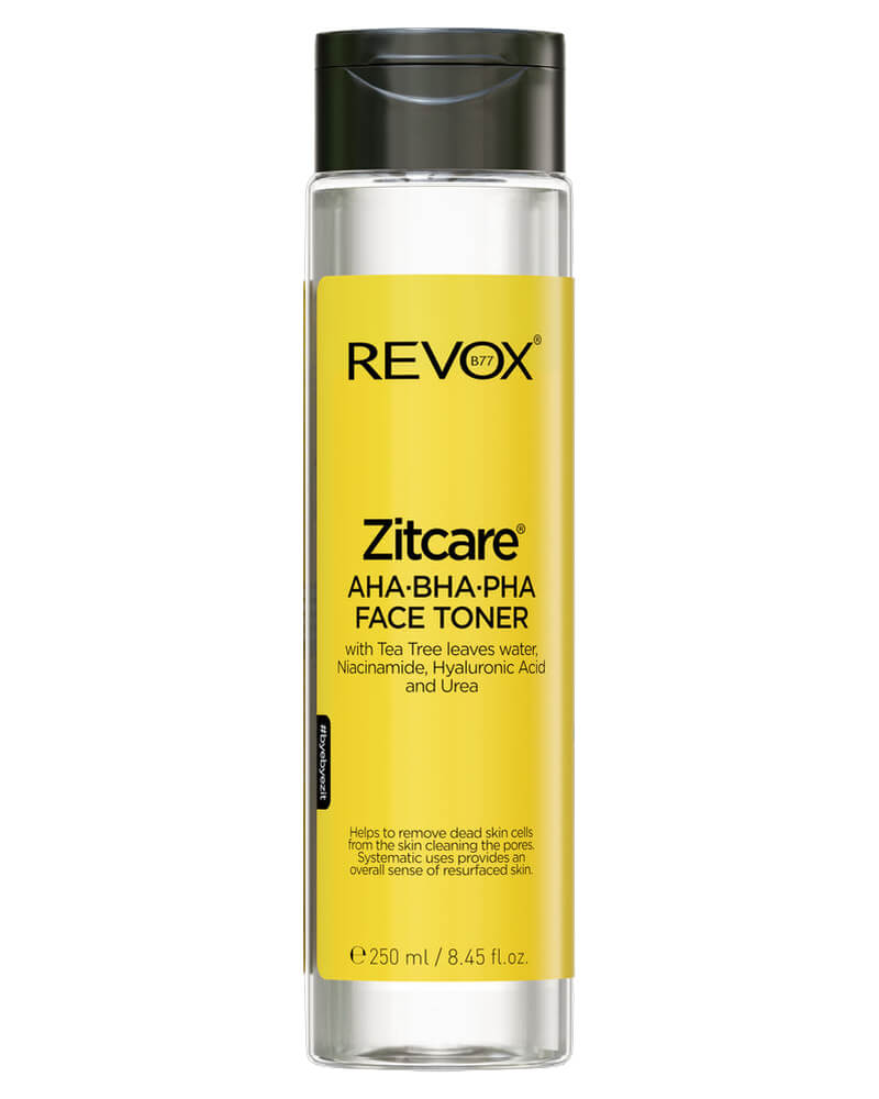 Revox Zitcare AHA/BHA/PHA Active Face Toner 250 ml billede