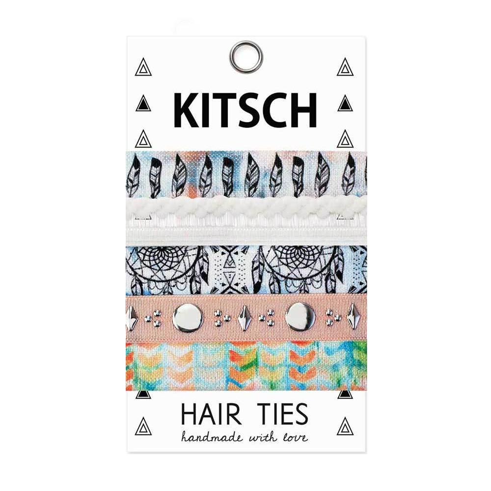 Billede af KITSCH - Dreamcatcher Hair Ties 5 stk.