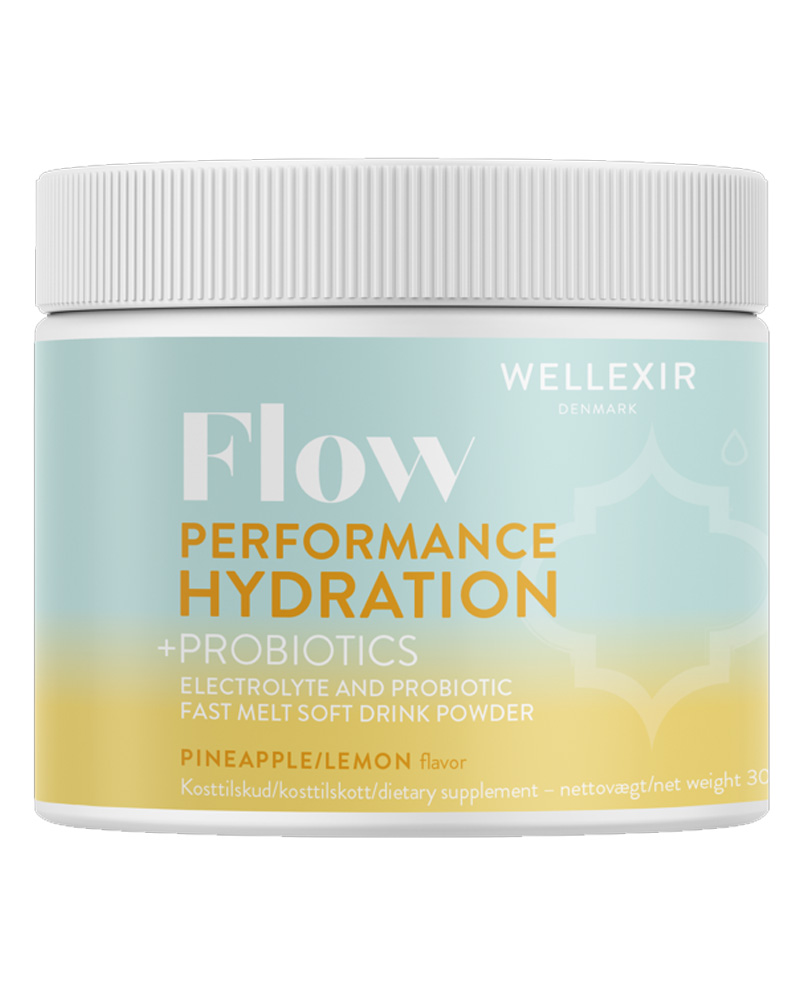 Wellexir Flow Performance Hydration Pineapple/Lemon Tub 300g
