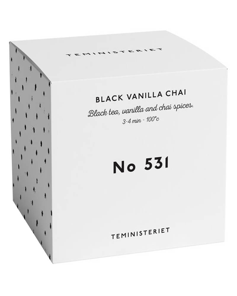 Billede af Teministeriet No 531 Black Vanilla Chai Box 100 g
