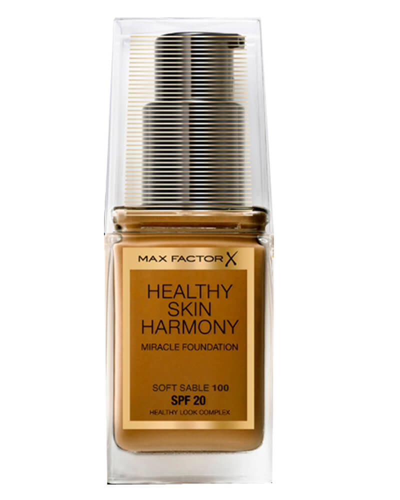 Max Factor Healthy Skin Harmony Foundation Soft Sable 100 SPF 20 30 ml