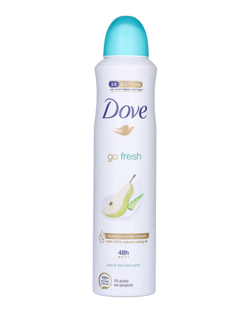 Dove Go Fresh Spray Pear And Aloe Vera 250 ml billede
