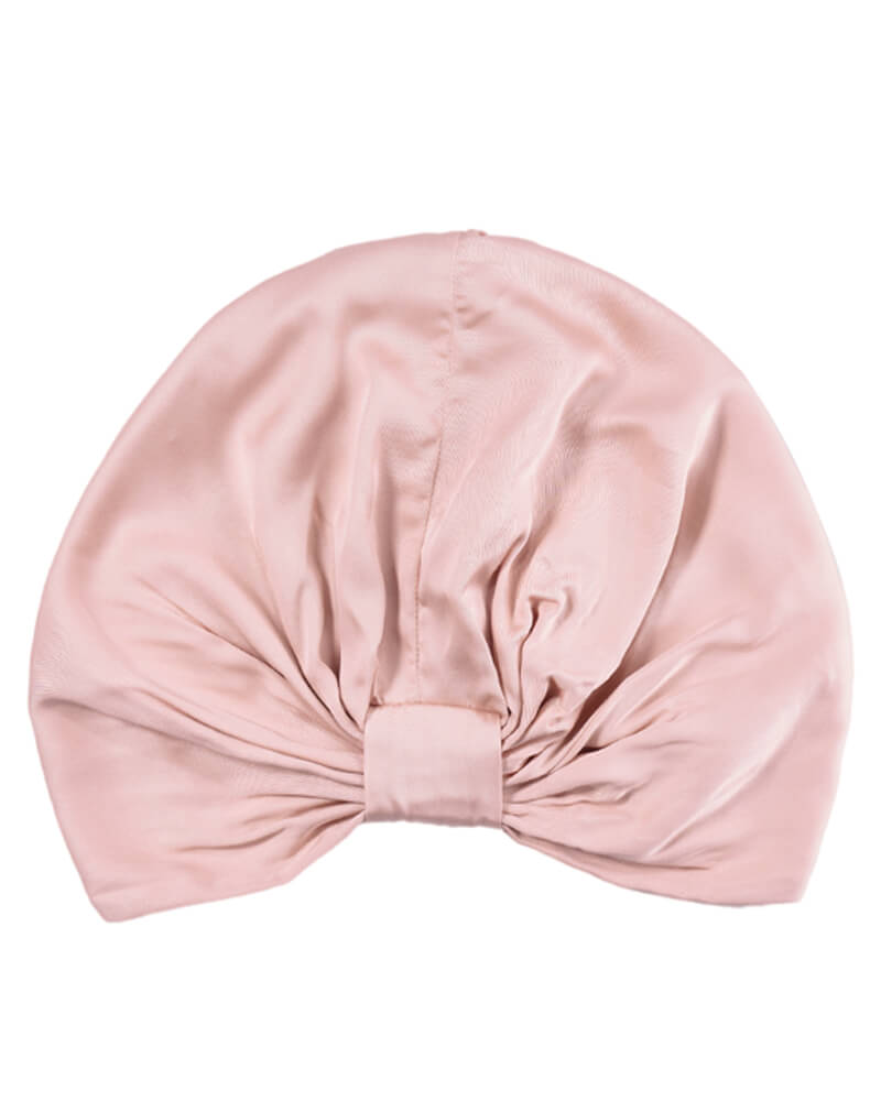 Yuaia Haircare Bamboo Bonnet - Rosa billede