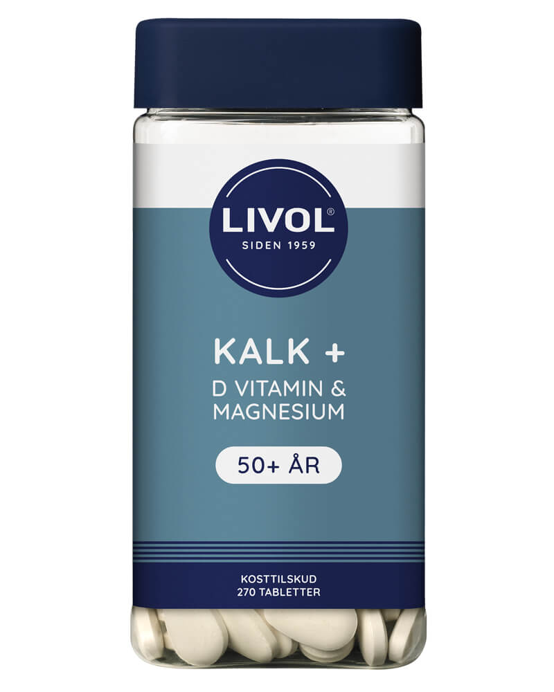 Livol Kalk + D Vitamin & Magnesium 270 stk. billede