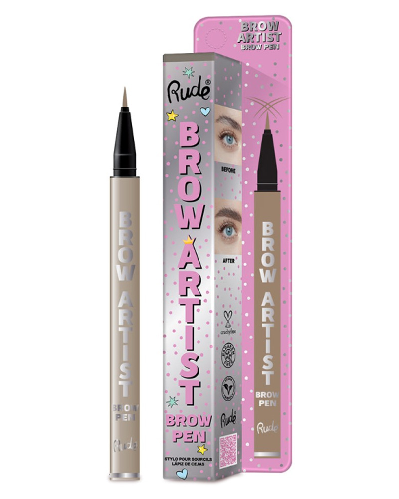 Rude Cosmetics Brow Artist Brow Pen Taupe 0 g billede