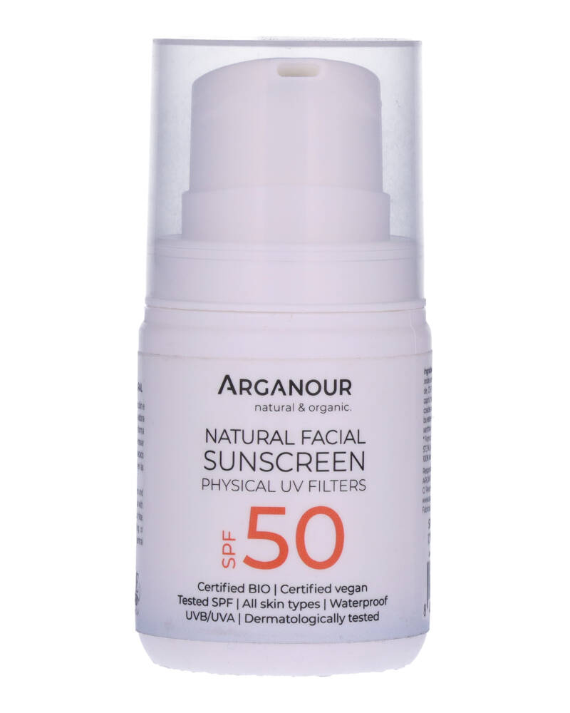Arganour Natural & Organic Facial Sunscreen SPF 50 50 ml