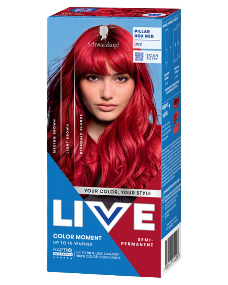 Schwarzkopf LIVE Color Moment 92 Pillar Box Red 50 ml billede