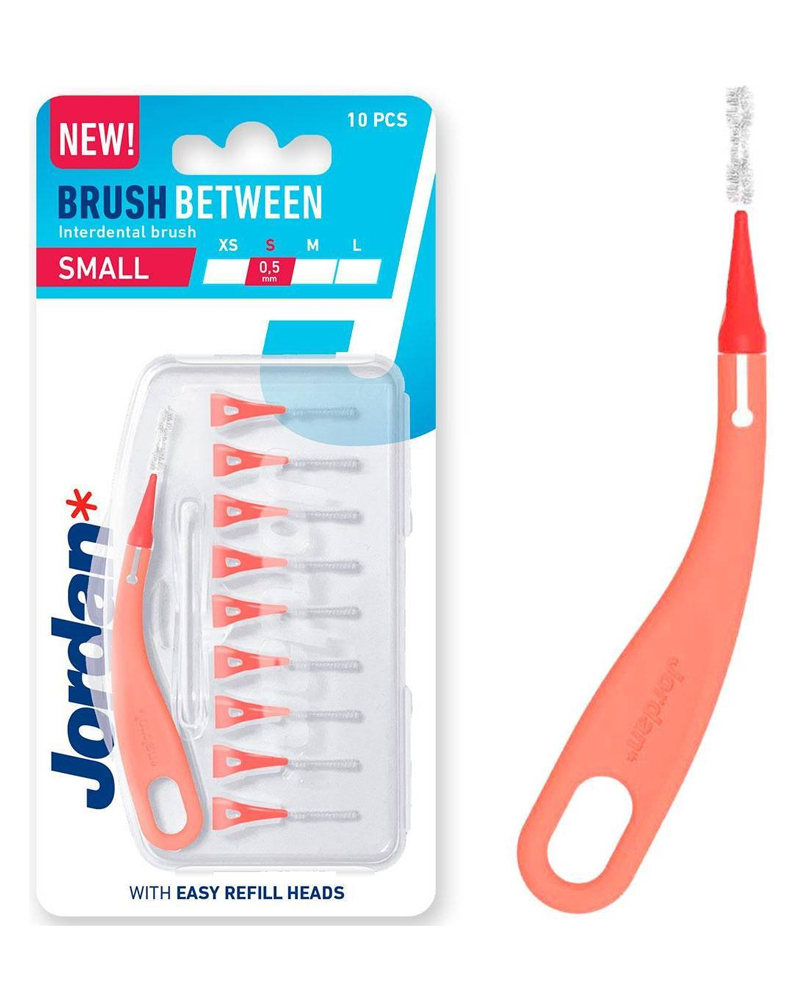 Jordan Brush Between Interdental Brush Small Red 10 stk.