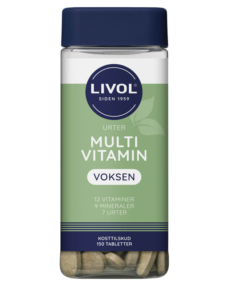 Livol Multi Vitamin Urter   150 stk. billede