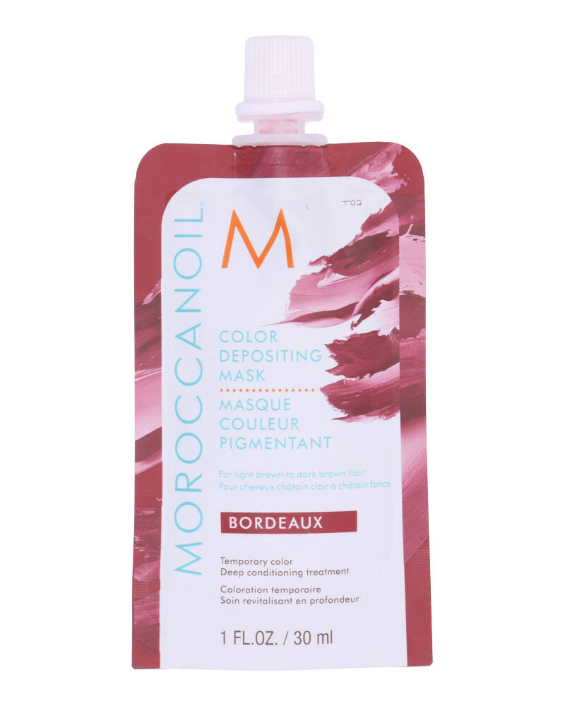 Moroccanoil Color Depositing Mask Bordeaux 30 ml billede