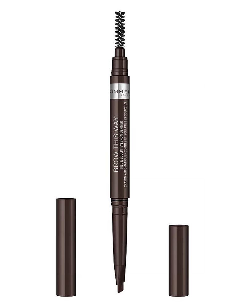 Rimmel London Brow This Way Eyebrow Pencil 002 Medium Brown 0 g