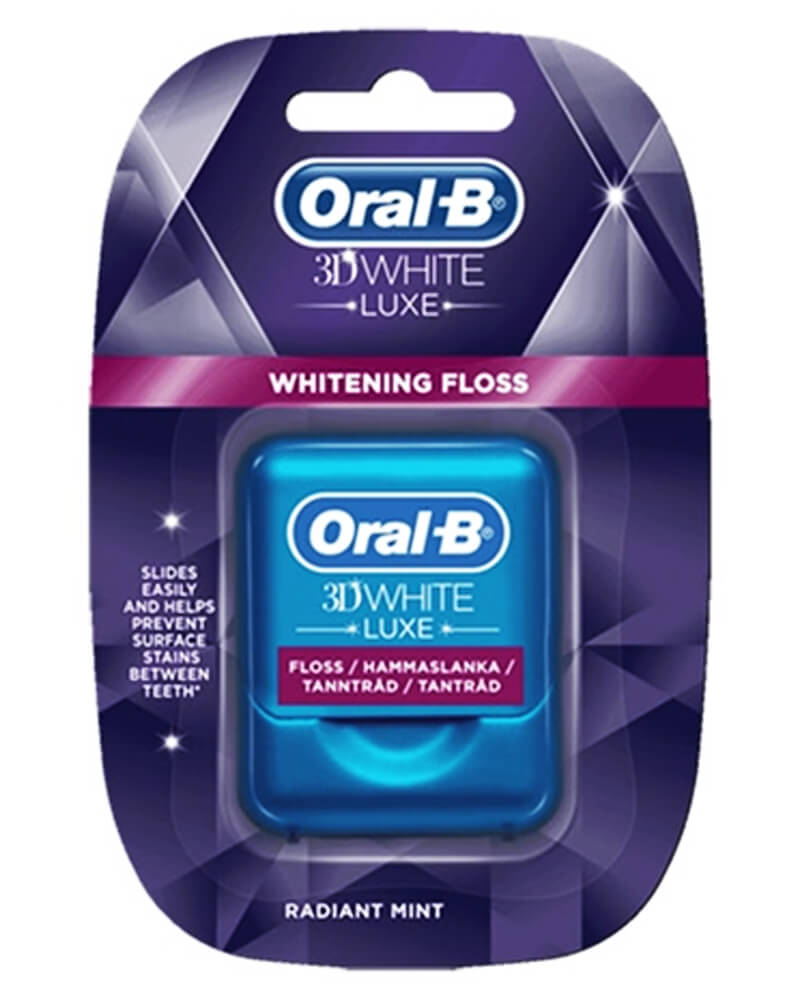6: Oral B 3D White Tandtråd Radiant Mint