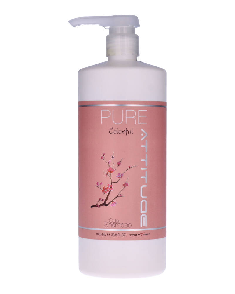 Trontveit Attitude Pure Colorful Shampoo, 1000 ml.