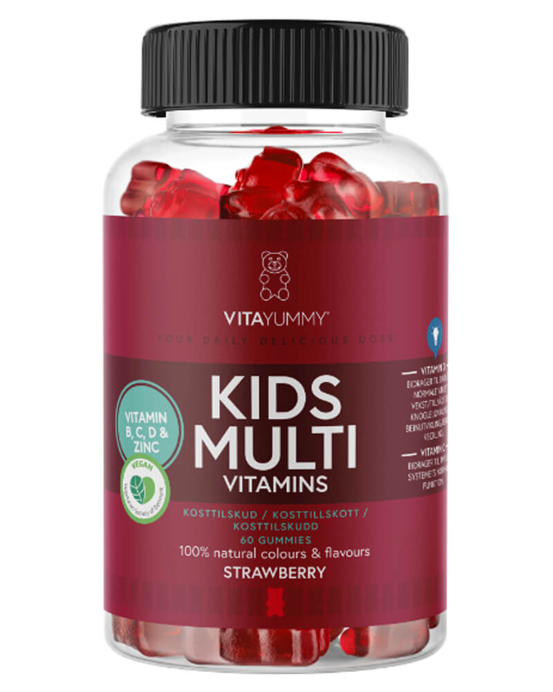 VitaYummy Kids Multi Vitamins Strawberry 60 stk.