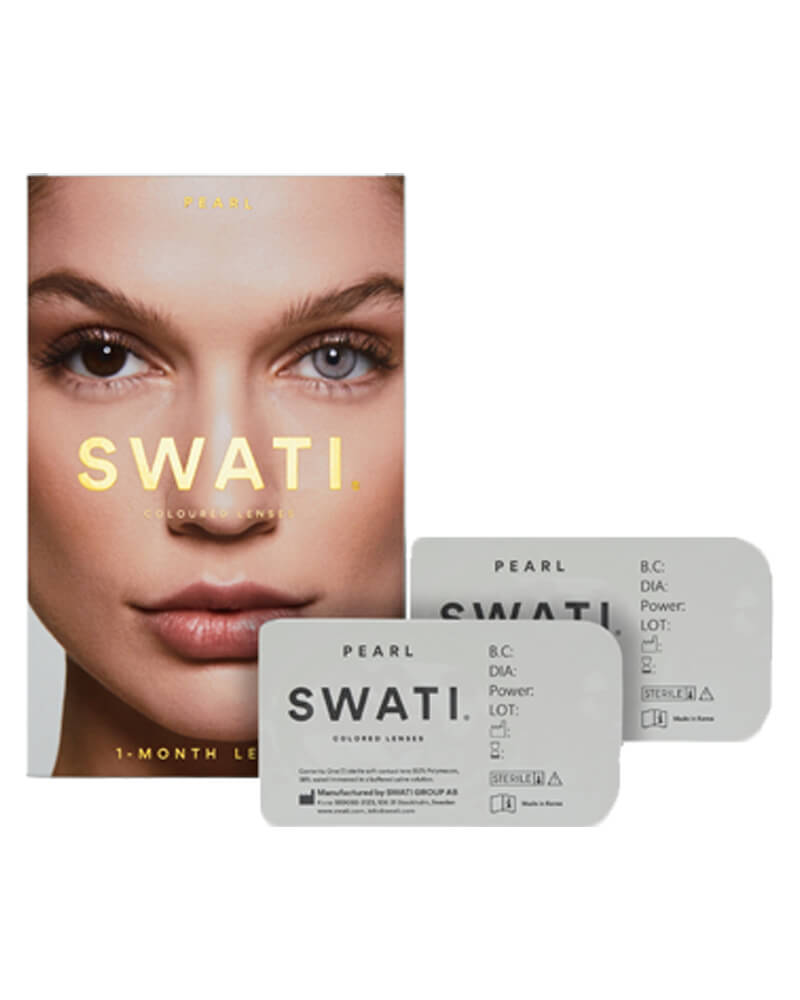 SWATI Cosmetics 1 måneds Kontaktlinser Pearl billede
