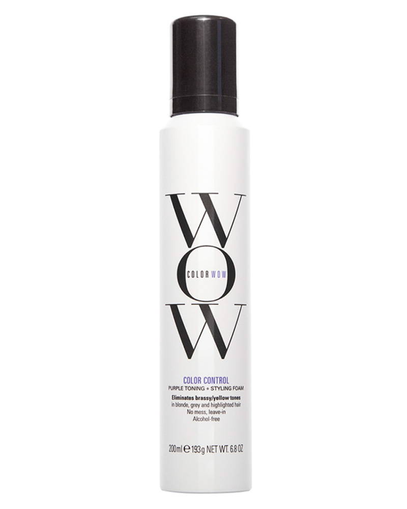 Color Wow Color Control Purple Toning + Styling Foam 200 ml billede