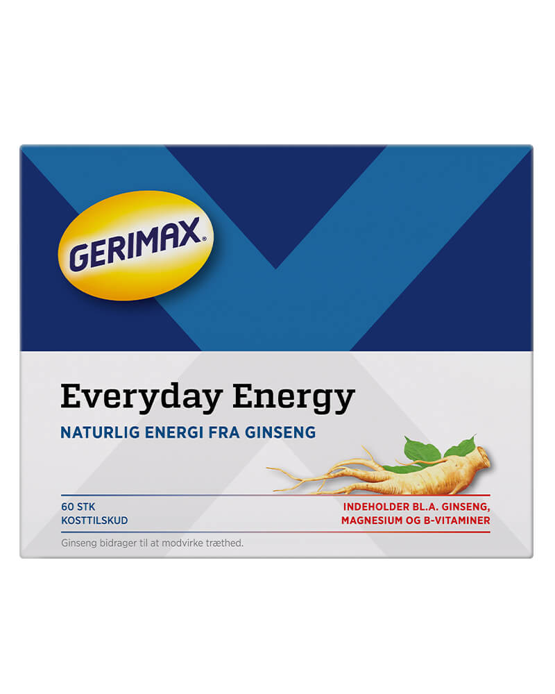 Billede af Gerimax Ginseng Everyday Energy   60 stk.