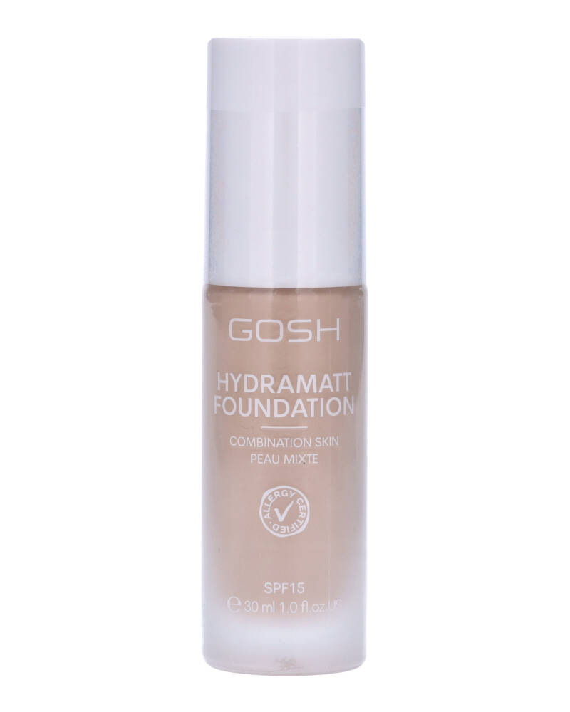 Gosh Hydramatt Foundation Combination Skin Peau Mixte 002R Very Light 30 ml