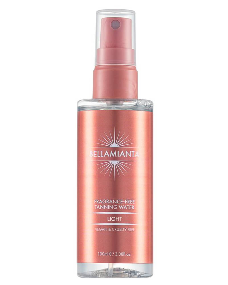 Bellamianta Fragrance Free Tanning Water - Light 100 ml billede
