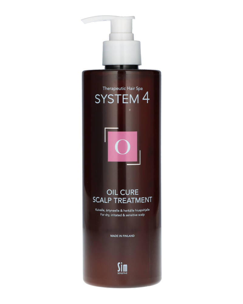 System 4 O Oil Cure Scalp Treatment 500 ml billede