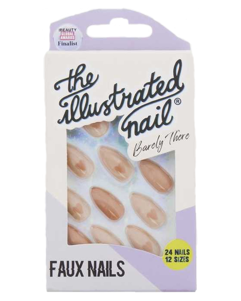 The Illustrated Nail Barely There Faux Nails   24 stk.