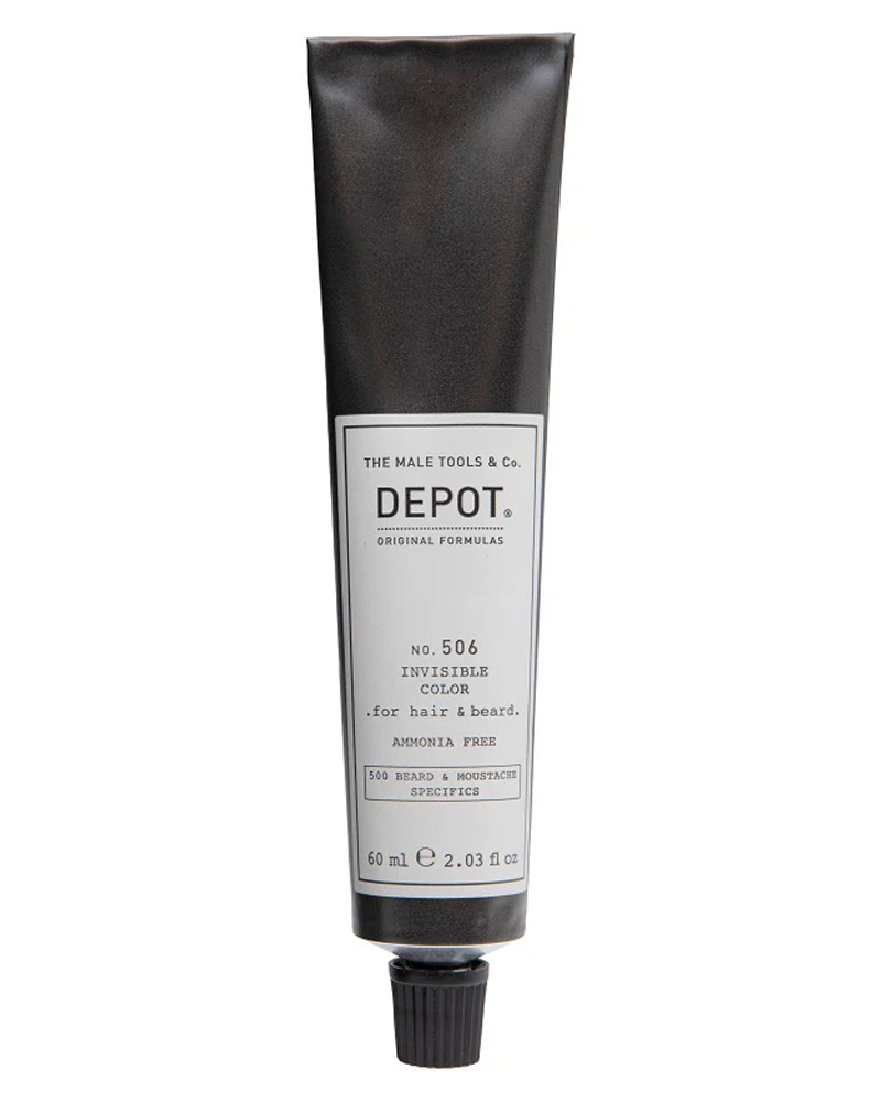 Depot NO. 506 Invisible Color - For Hair And Beard -  Natural Titanium 60 ml billede