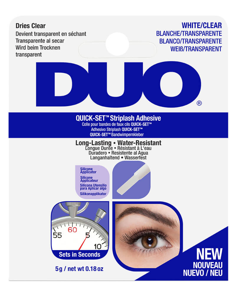 Duo Quick-Set Striplash Adhesive White/Clear 5 g billede