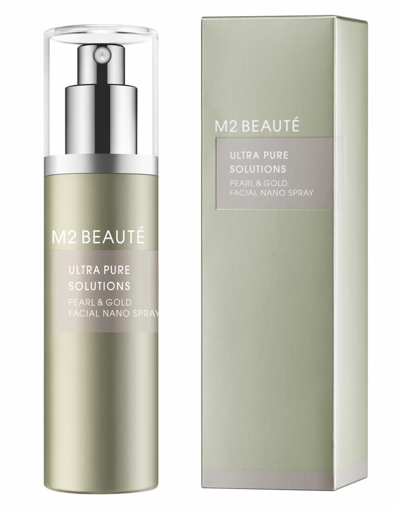 M2 Beaute Ultra Pure Pearl & Gold Facial Nano Spray 75 ml billede