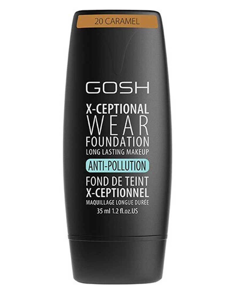 Gosh X-Ceptional Wear Foundation Long Lasting Makeup 20 Caramel 35 ml
