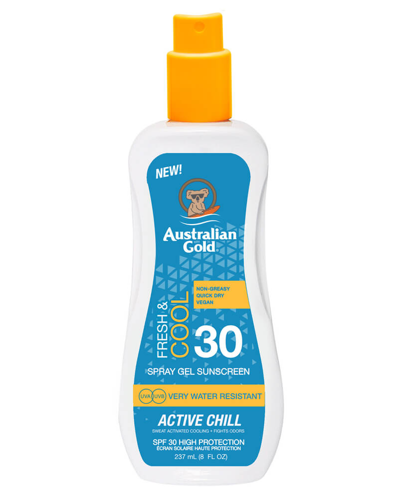 Billede af Australian Gold Fresh & Cool Spray Gel Sunscreen Active Chill SPF 30 237 ml