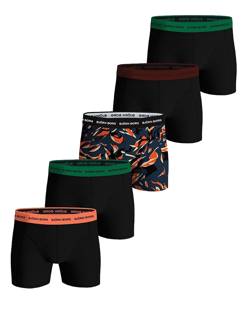 Björn Borg Cotton Strech Short 5-pack Str. L 5 stk.