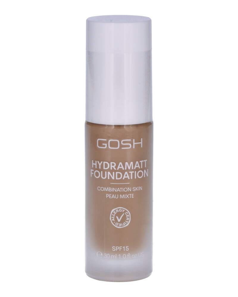 Gosh Hydramatt Foundation Combination Skin Peau Mixte 012Y Medium Dark 30 ml
