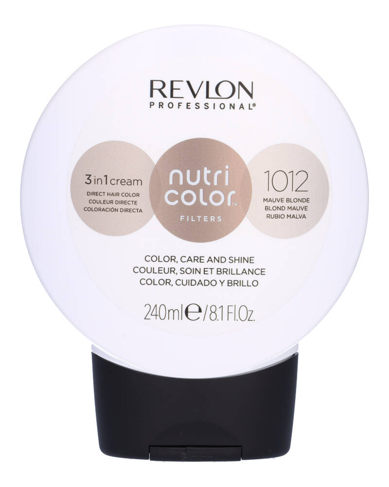Revlon Nutri Color Filters 1012 Mauve Blonde 240 ml billede